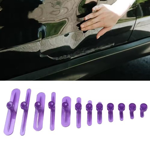 12x Glue Tabs Dent Removal Tool Car Body Glue Tab For Dent Lifter Slide Hammer - Foto 7 di 9