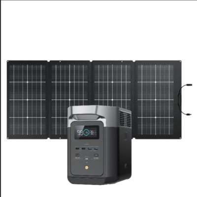EcoFlow 2016Wh DELTA Max 2000 Portable Power Station Solar Powered