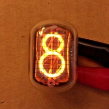 IN-12A Nixie tube USED, excellent USED. IN-12 nixie indicator IN12A USA seller