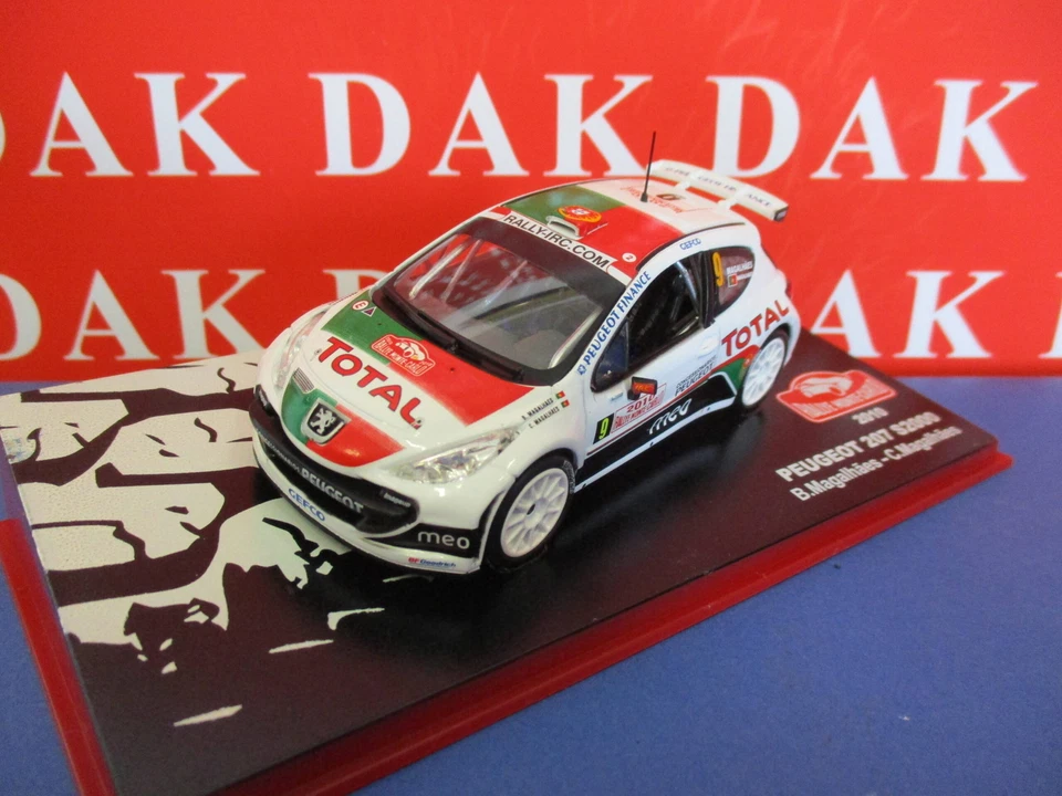 Die cast 1/43 Modellino Auto Peugeot 207 S2000 N9 Rally Monte Carlo 2010 - Immagine 2 di 4