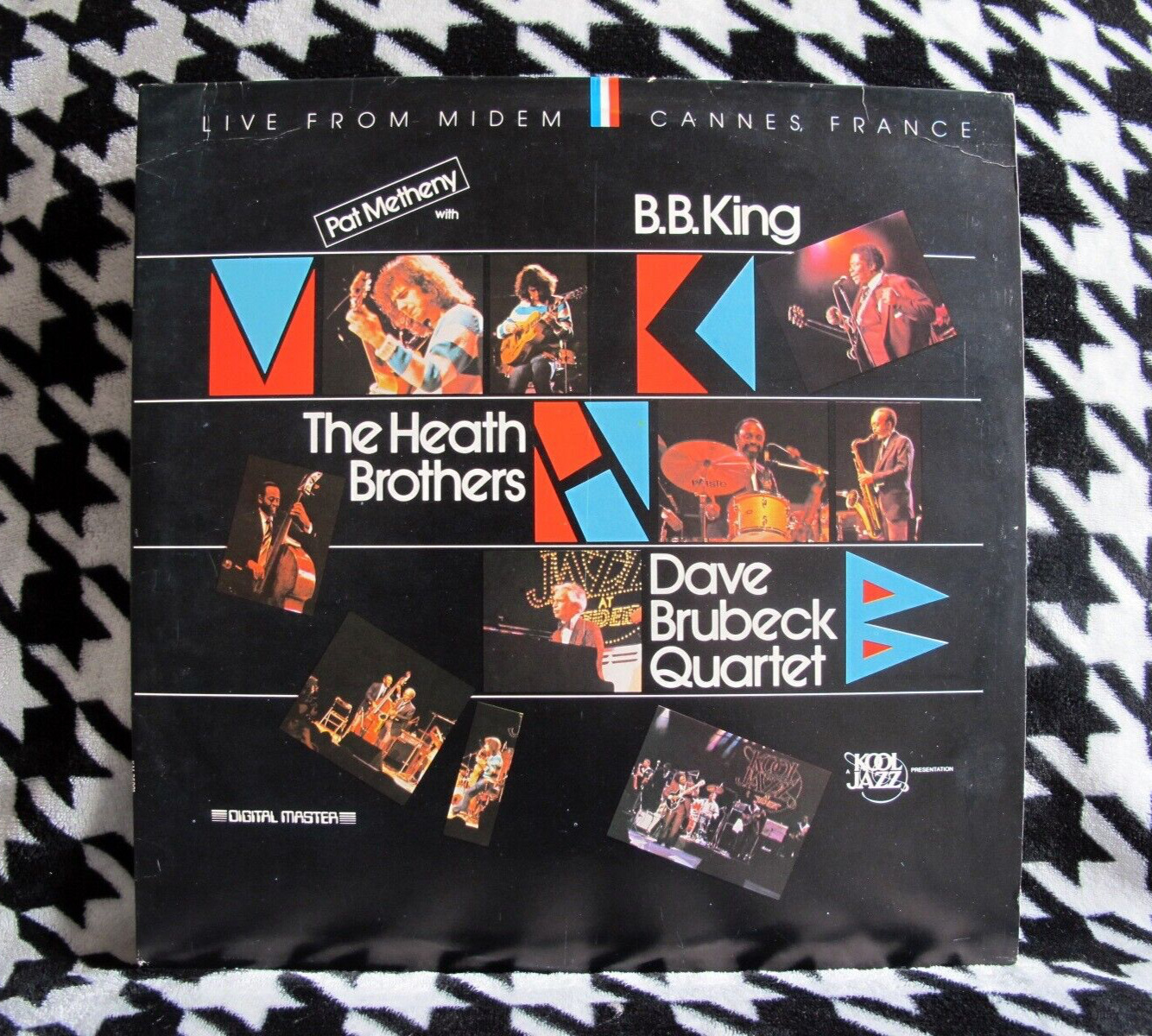 Pat Metheny BB King Heath Bro Live From Midem 1984 Jazz LP Vinyl Record KM-26001