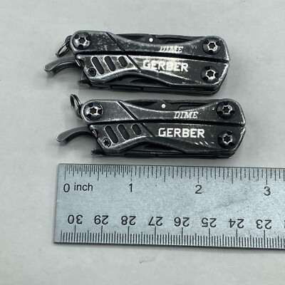 Lot of 2 Gerber Dime - Black