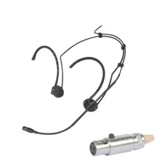 Foldable HeadMic Headset Microphone for AKG Samson Cardioid Mic XLR 3Pin mini