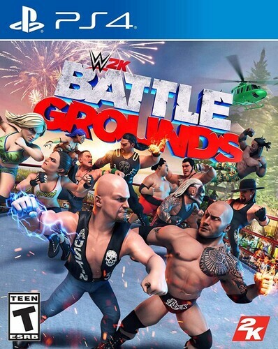 WWE 2K BATTLEGROUNDS PS4! TRIPLE H JOHN CENA, RANDY ORTON, SETH