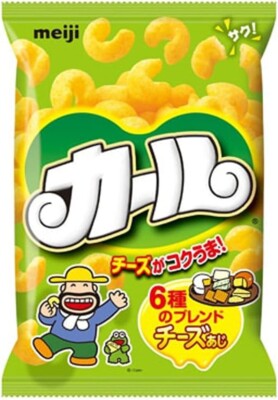 Meiji Carl Cheese flavor corn snack 64g × 10 from Japan japanese snack souvenir
