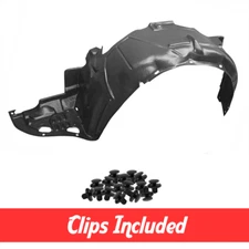 Front Left Driver Side Fender Liner w/ Clips For 2003-2007 Honda Accord Sedan