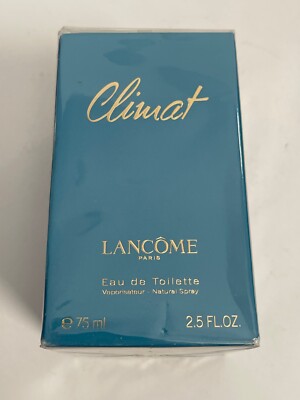 CLIMAT LANCOME PARIS 2.5 FL. OZ. (75 ML) EAU DE TOILETTE SPRAY NEW SEALED