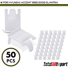 50pcs Belt Moulding Weatherstrip Clips Retainers For Hyundai Accent Elantra 29mm 50pcs Belt Moulding Weatherstrip Clips Retainers For Hyundai Accent Elantra 29mm