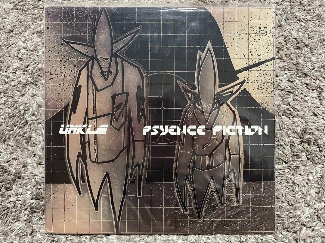 UNKLE / Psyence Fiction 12" Vinyl 1998 US 2LP Mo Wax DJ Shadow, Kool G Rap