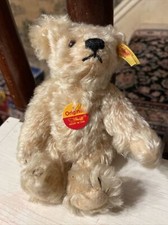Steiff Classic Teddy Bear Mohair 5" Blonde Fully Jointed