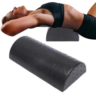 Half Round Yoga Column Roller Fitness High Density Molded Half Foam Roller