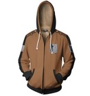 Shingeki no Kyojin Attack on Titan Anime Kapuzen Sweatshirt Hoodie Pullover Coat