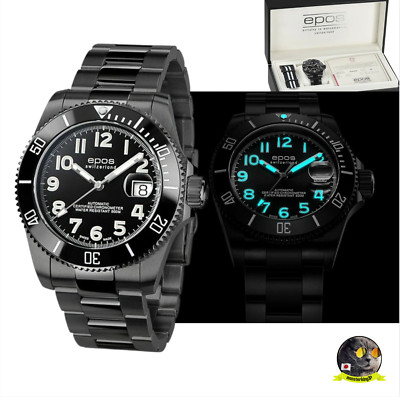 Epos Sportive Divers Titanium 3504 COSC LTD 00X/300 Automatic 41.5mm Men's Watch