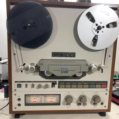  TEAC X-10R reel to reel tape deck