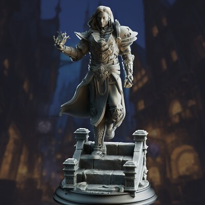 Orthis Psionic Graviturgist Master Wizard Sorcerer Miniature | D&D DnD