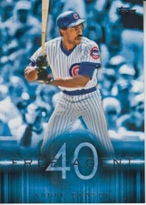 Andre Dawson 2015 Topps Series 1 Free Agent 40 Card #F40-7