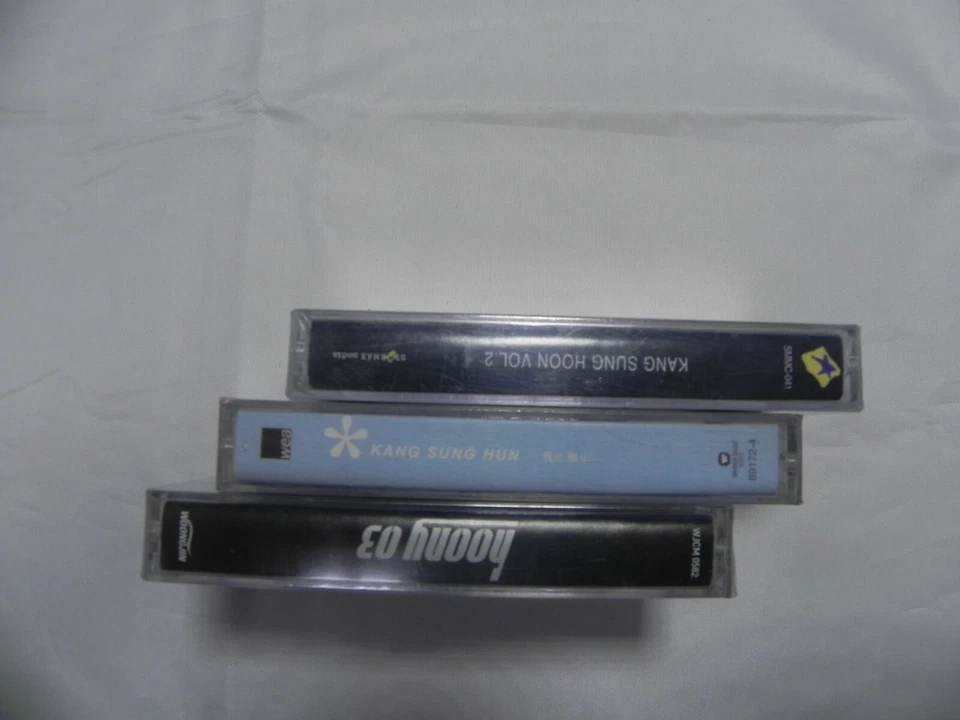 Kang Sung Hoon - (Sechskies) Lot Of 3 Korea Cassette Tape / SEALED NEW / KPOP Foto 2 de 3