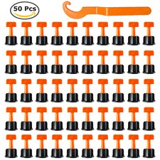 Reusable Anti-Lippage Tile Leveling System Positioning T-lock Floor Tool 50/200x