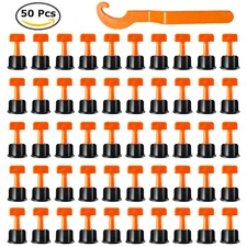 Reusable Anti-Lippage Tile Leveling System Positioning T-lock Floor Tool 50/200x