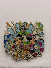 TDR Tokyo Disney Resort Summer Splash 2009 Mickey Minnie Goofy Disney Pin (B4)