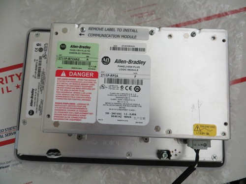 Allen Bradley PanelView Plus 2711P-B7C4A2 Color Touch/Keypad, Very Nice Tested - Picture 7 of 10