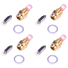 4x Carburetor Float Needle Seat for Honda GL 1500 Goldwing SC22 VFR 750 F R RC24