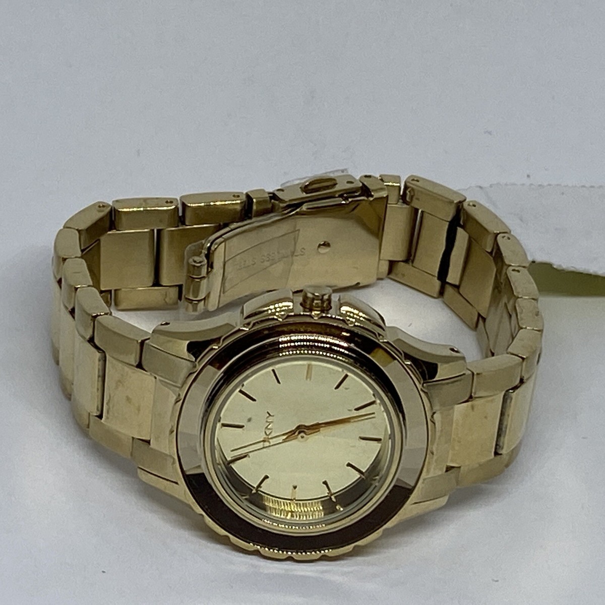 DKNY NY-2116 Women\'s Gold Stainless Steel Analog Dial Quartz Genuine Watch MP681 DKNY Women main image 3