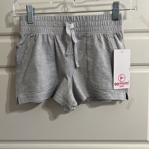 90 DEGREES By Reflex NWT Girl’s Gray Sporty Athletic Shorts Size M (10)