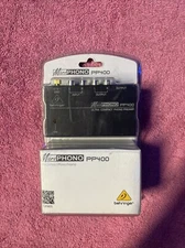 Behringer  PP400  Microphono Compact DJ Phono Preamp NEW