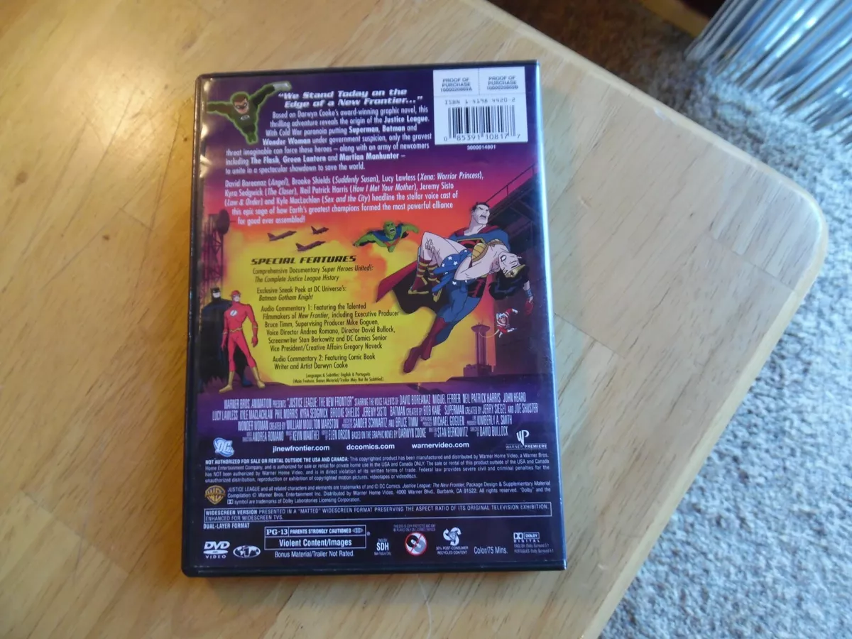 Justice League: The New Frontier - DVD 85391108177