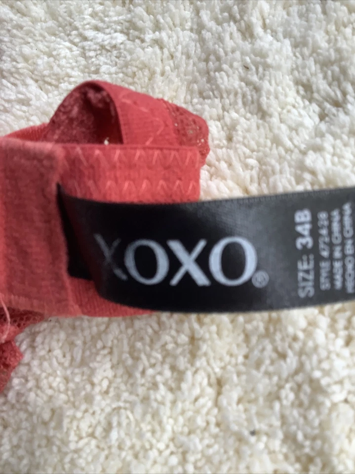 Бюстгальтер XOXO 472428 коралловое кружево пуш-ап 34B - Изображение 3 из 3