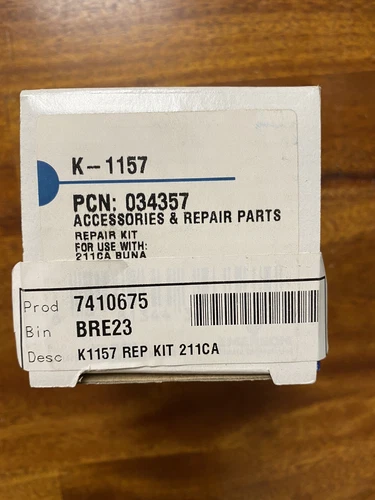 Emerson Alco K-1157 Repair Kit PCN 034357 For 211CA BUNA