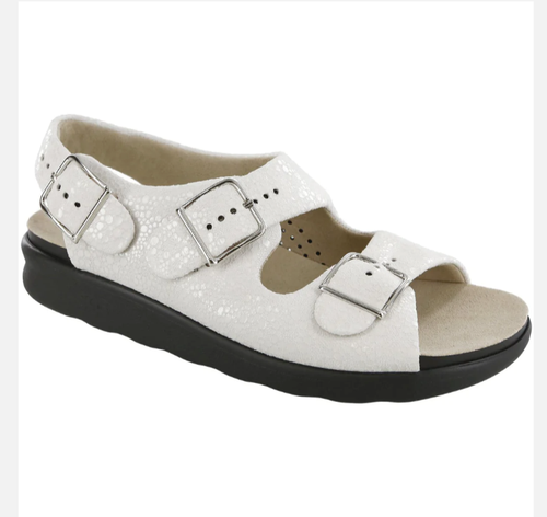 SAS White RELAXED VANILLA Comfort SANDALS - Size 8 WIDE - MSRP $185 - EUC |  eBay