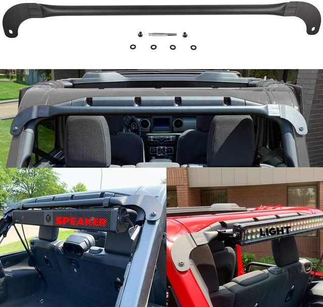 Roll Cage Light/Speaker Mount for Jeep Wrangler JL Unlimited 20182020
