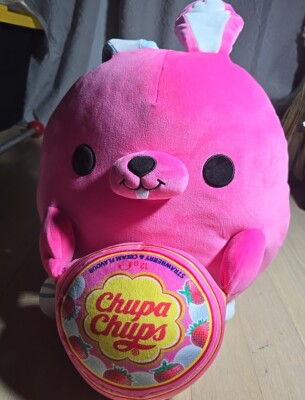  Zuru Snackle Britney Chupa Chups Bunny 14  JUMBO Plush  Snackles NWT!