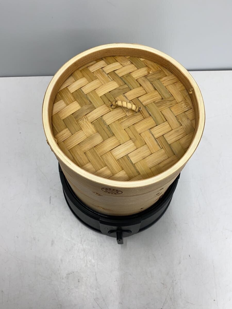 MK Seiko EM-185K  Electric Bamboo Steamer Cooker 18cm Seiro foods