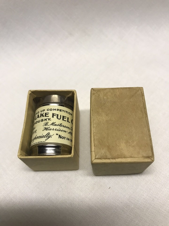 1910’s InterLake Fuel Steamboat Service Celluloid Dice Game Sandusky