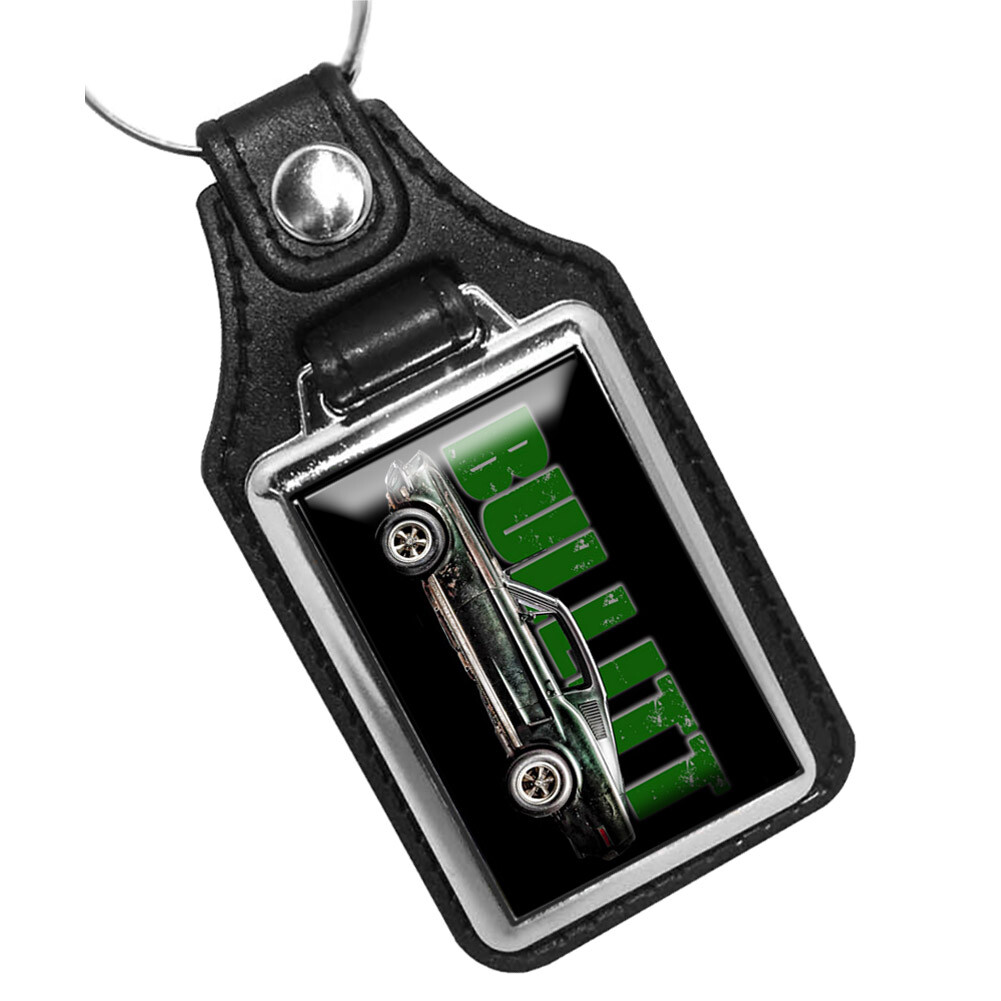 1968 Bullitt Ford Mustang Steve McQueen Muscle Car Design Key FOB