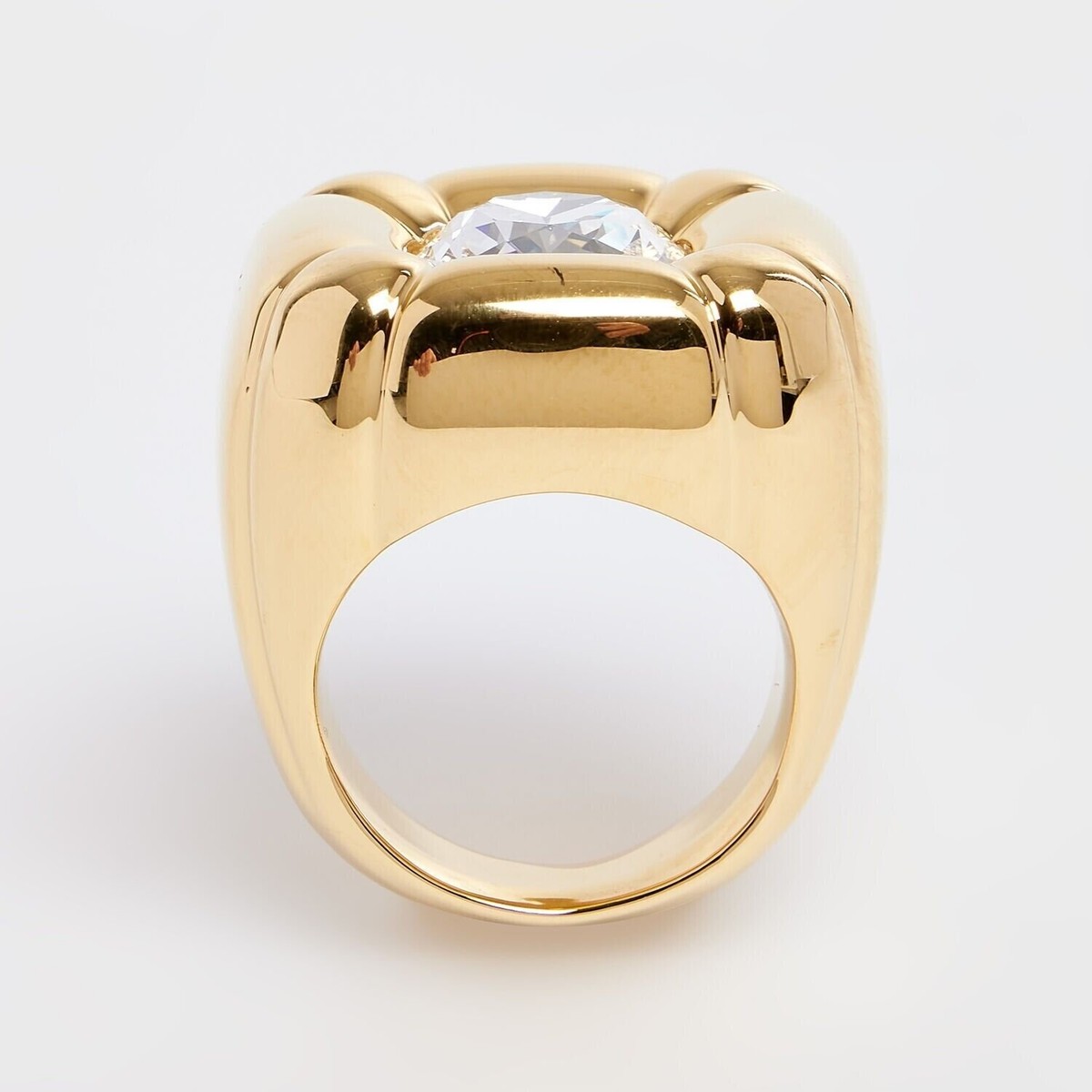 関税込◆特価/完売前に【SWAROVSKI】Dulcis カクテルリング GOLD Swarovski Dulcis cocktail ring Cushion cut Gold tone Gold