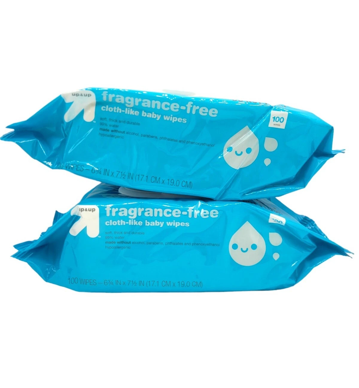 2 Pack/200 Wipes Fragrance-Free Baby Wipes By Up & Up
Opens in a new window or tab