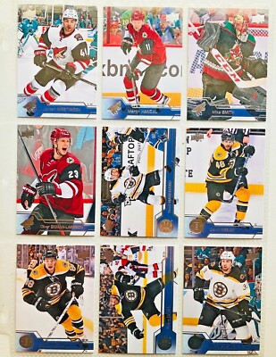 2016-17 UPPER DECK SERIES HOCKEY #1-200 YOUNG GUNS ROOKIE SP