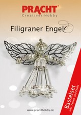 Bastelset Filigran Engel weiß wachs-platinfb...