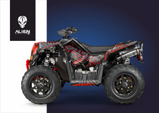 Kit Grafica Adesivi Polaris Scrambler 850-1000 2013-2024 Design 1 Quad