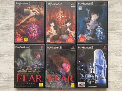 SONY PS2 Zero Fatal Frame Crimson Butterfly The Tormented & The Fear & Nebula