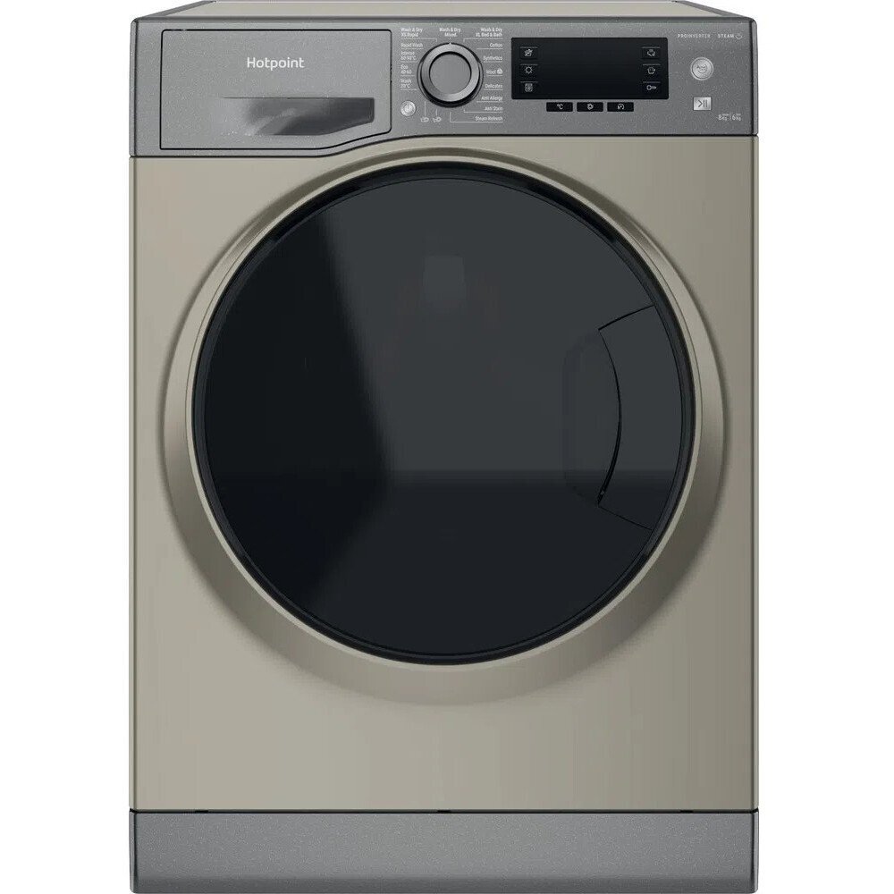 Hotpoint NDD 8636 GDA UK Washer Dryer - Grey - 8kg - 1400 rpm - Freestanding