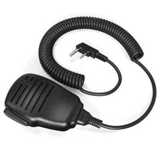 SAMCOM Walkie Talkie Speaker Mic, 2 Pin K Type Handheld Two Way Radios Should...