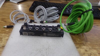 Turck: TBEN-S1-8DXP Multi Protocol Distribution Mod. w/ Cables Pictured