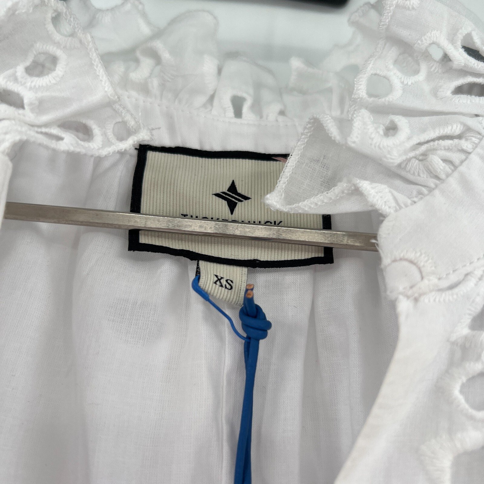 Tuckernuck x Cameron Eubanks Wimberly White Eyelet Lace Palmer Dress sz