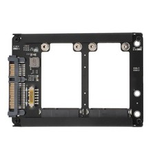 Dual MSATA SSD To 2.5inch III Adapter 6Gbps Transfer Rate Supports Hot IDXY