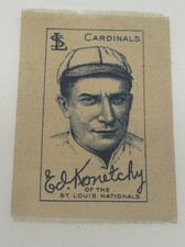 1911 S74 Colored Silks Ed Konetchy St. Louis
